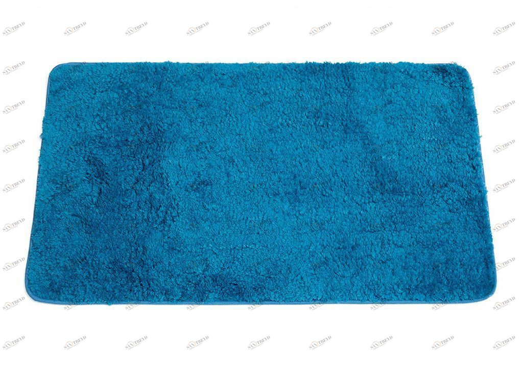 Коврик для ванной Aquanet MA3199D 75см, синий 