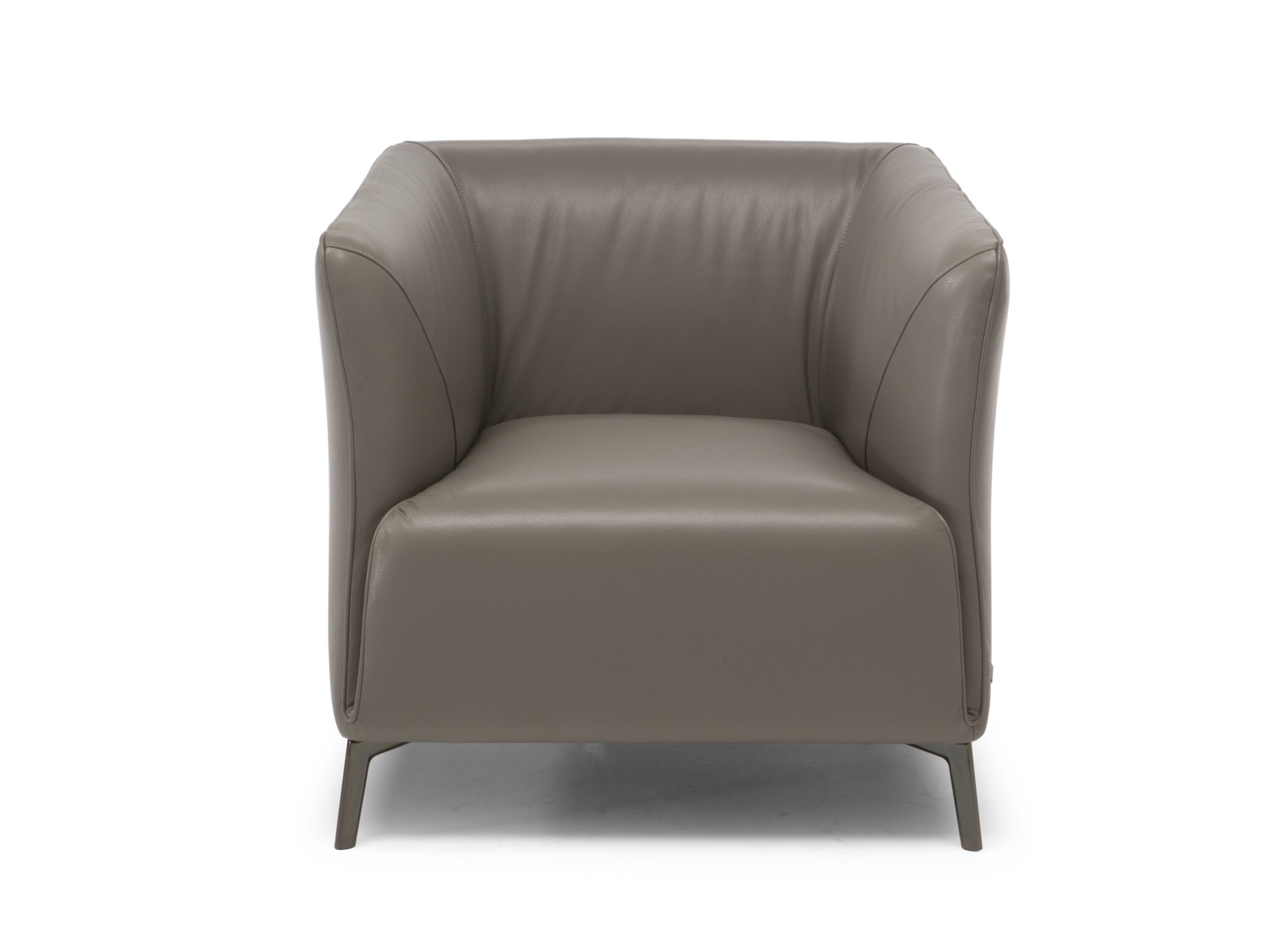 Кожаное кресло с подлокотниками Natuzzi Italia DODI ARCH-00034338 - Вид №1