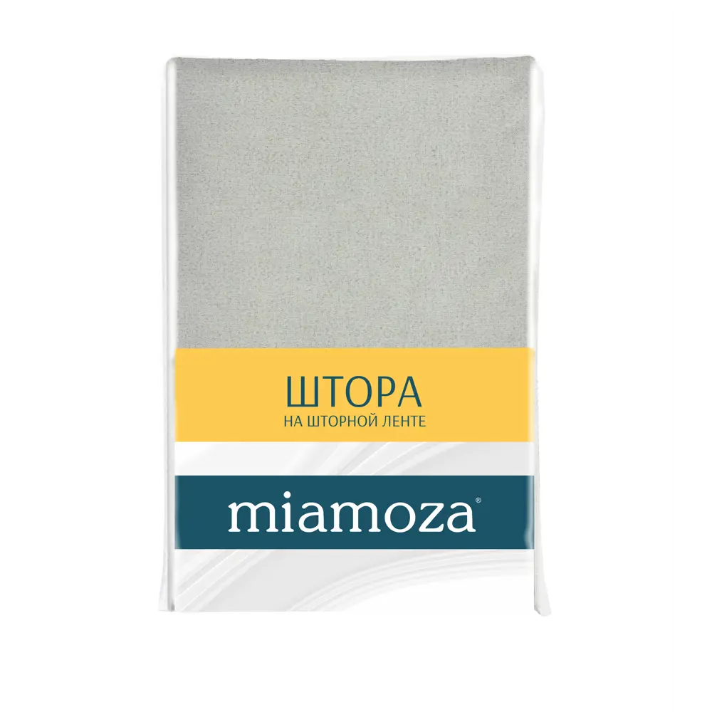 Комплект штор на ленте Нола 200x300 см цвет светло-серый 89461480 STLM-2009544 MIAMOZA  - Вид №4