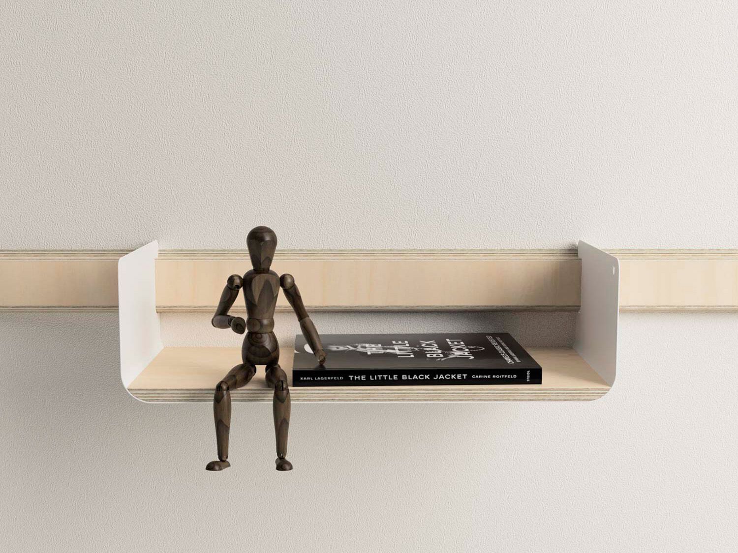 Стальная и деревянная полка Variand Furniture A01 ARCH-00008039 - Вид №3