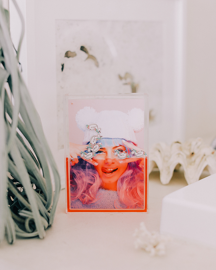 Рамка для фото aqua unicorn DOIY  253258 Оранжевый  - Вид №1