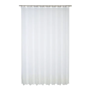 Тюль на ленте «Валенсия», 250х260 см, вензель, цвет экрю