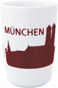 394605A26052C Пять чувств макси-чашки 0,35 л сенсорный! мюнхен горизонт красный Kahla-porzellan