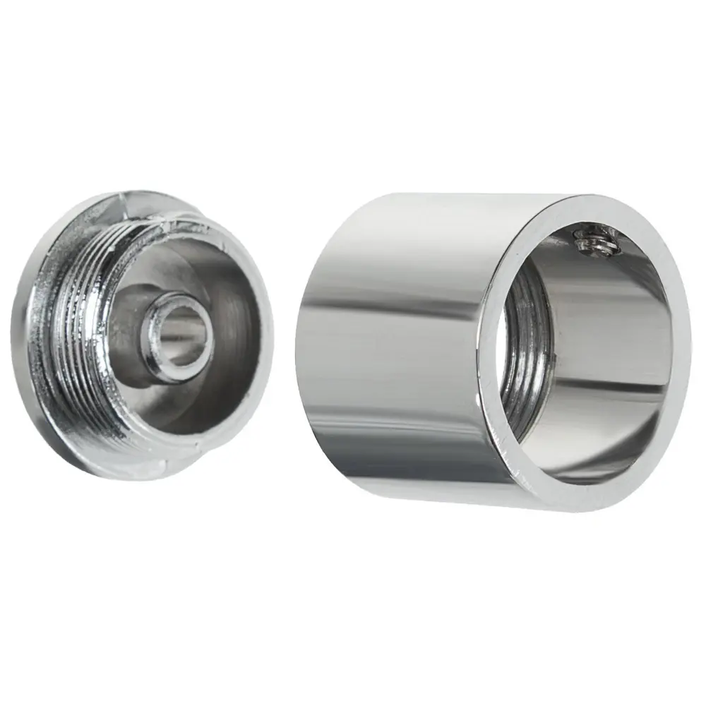 Держатель торцевой 2.5 см цвет хром 13451388 STLM-2165745 INSPIRE  - Вид №1