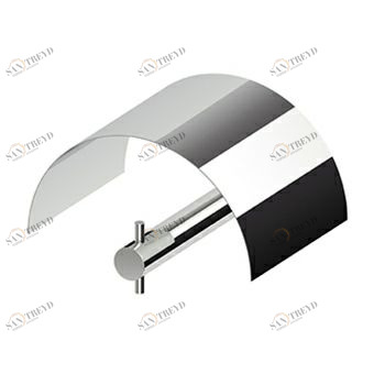 ZAD531 Держатель туалетной бумаги с крышкой. Zucchetti Closer 