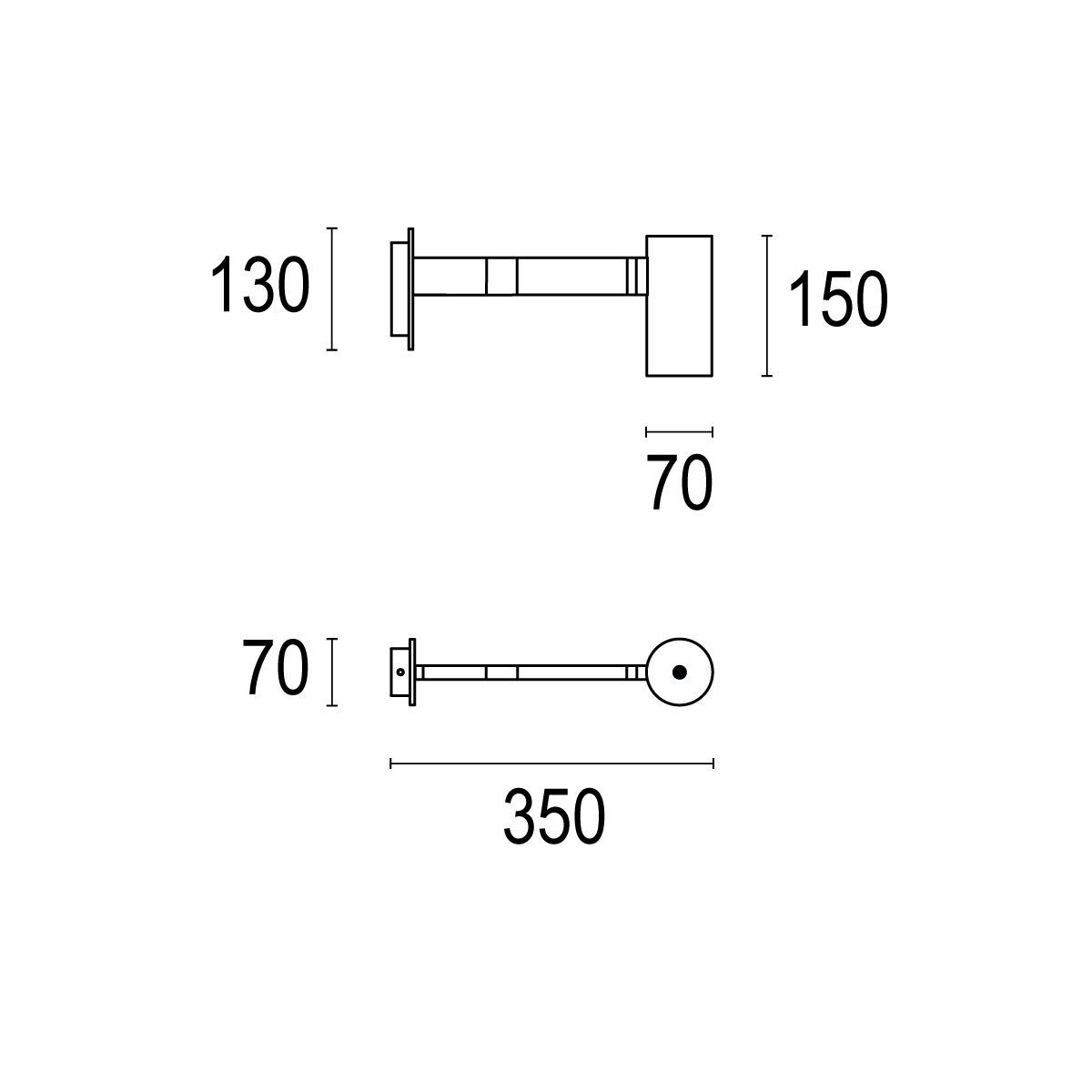 Регулируемая латунная настенная лампа Ghidini Lighting Talitha ARCH-00092268 - Вид №2