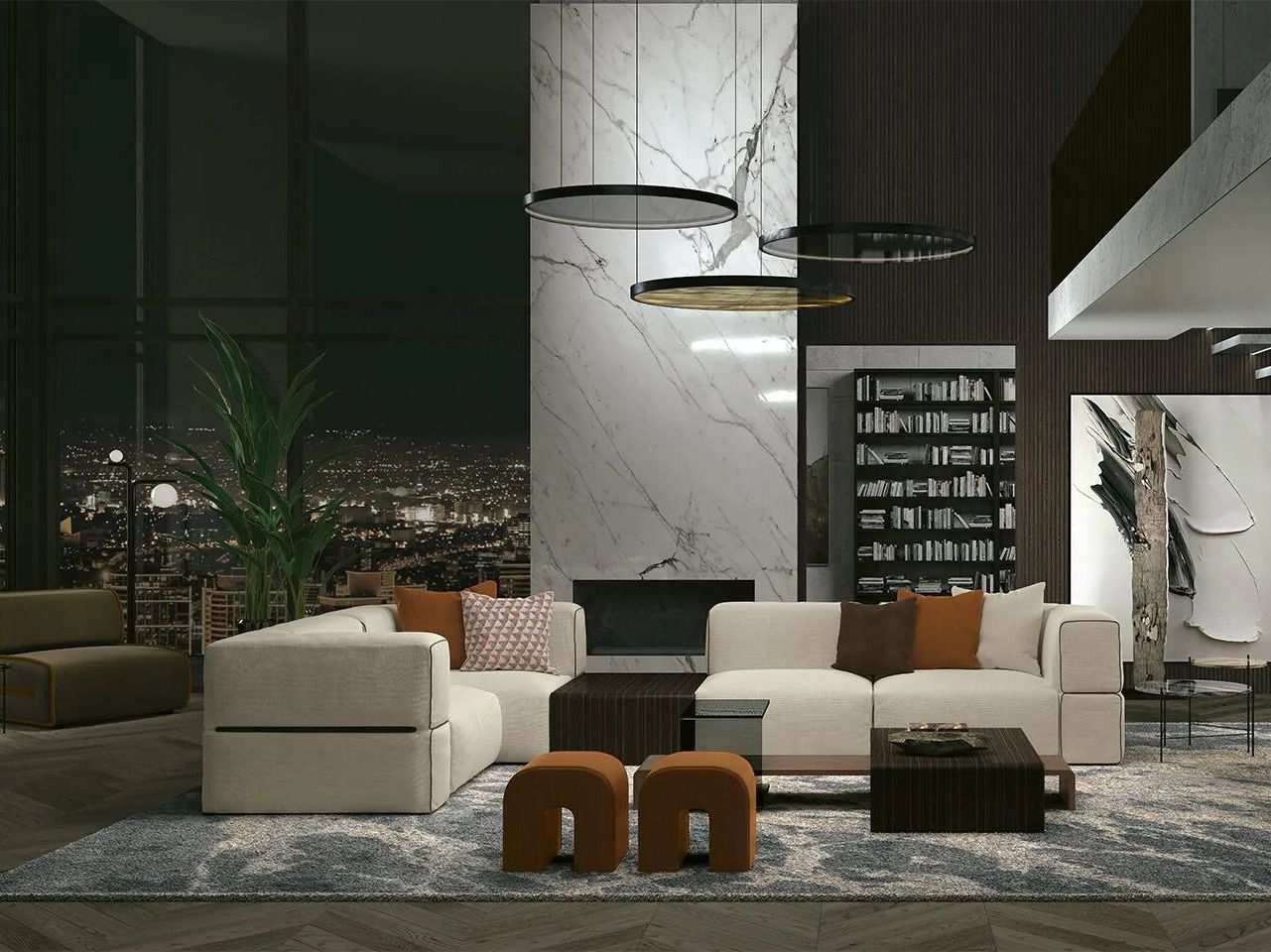 Модульный диван RIVATELIER CASTLE ARCH-00146707 - Вид №1