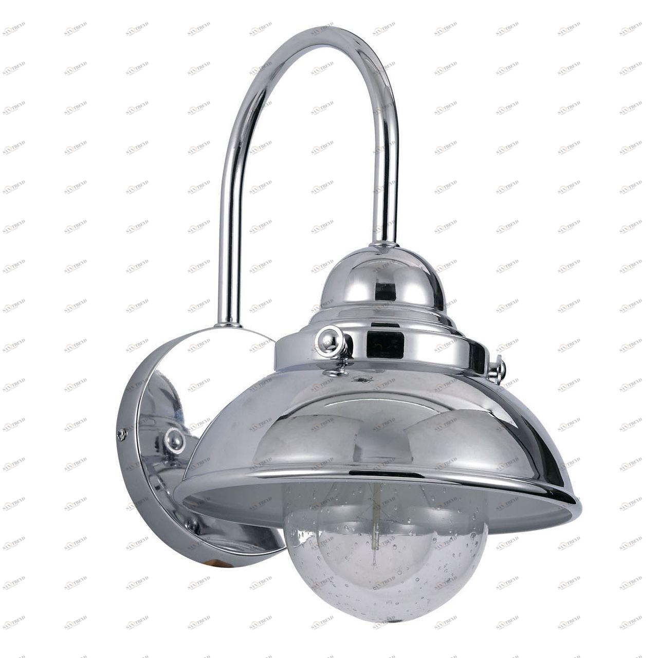 Настенный светильник бра Hoggy Sailor AP1 D20 IDEAL LUX ПОД СТАРИНУ, ФОНАРЬ 079062 Прозрачный;серебро 