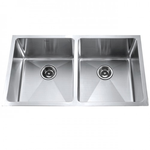 KHU102-33 Мойка кухонная прямоугольная Krausru  - Вид №6