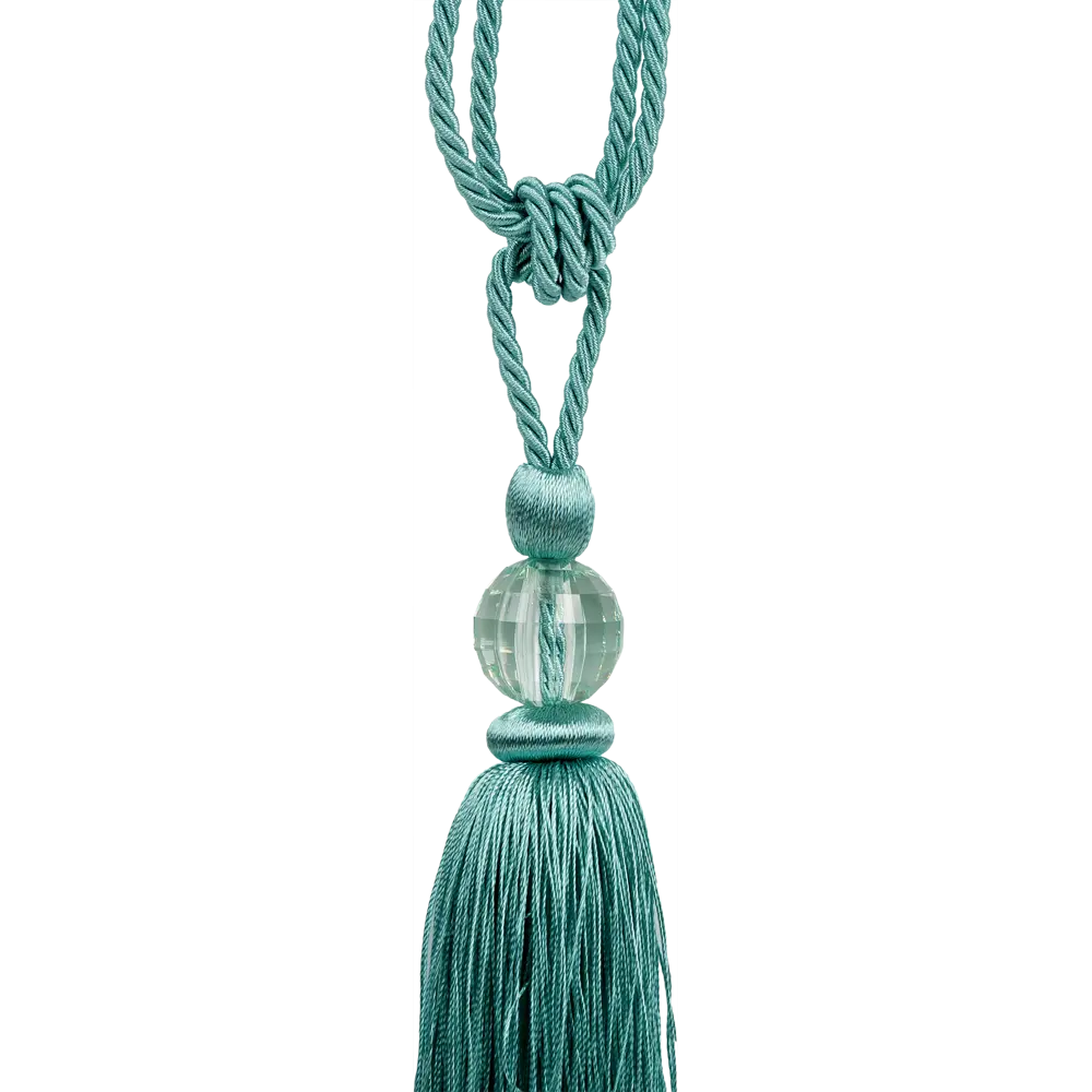 Подхват Inspire Nelli, 500 мм, полиэстер, цвет бирюзовый STLM-2184755 - Вид №1