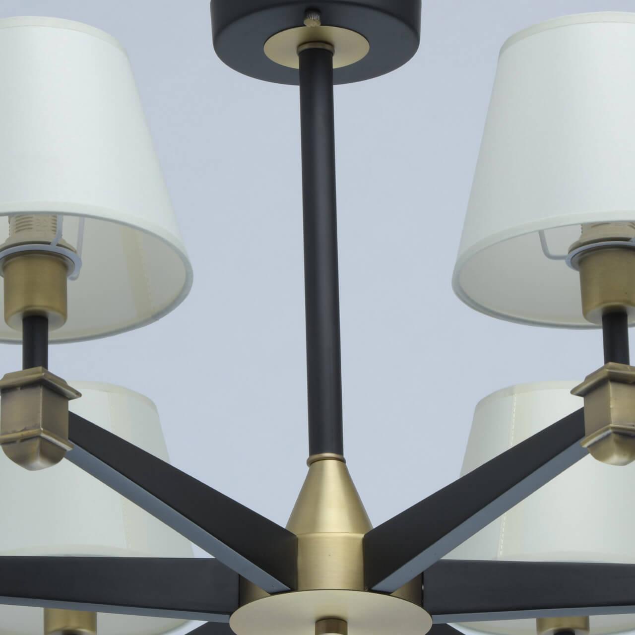 Потолочная люстра MW-Light ДельРей 700013306 кремовая MW-LIGHT ДИЗАЙНЕРСКИЕ, ДЕЛЬРЕЙ 194708 Кремовый  - Вид №2