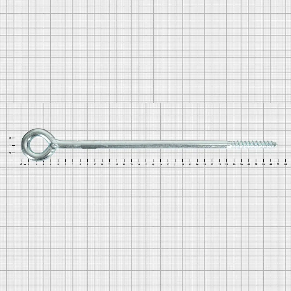Шуруп-кольцо для строительных лесов 12x300 мм сталь 89417655 STLM-2111677 Santreyd  - Вид №1
