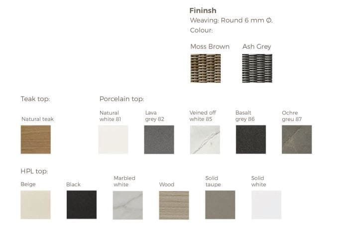 Садовый столик Shintotex® с тиковым верхом POINT Heritage ARCH-00032424 - Вид №9