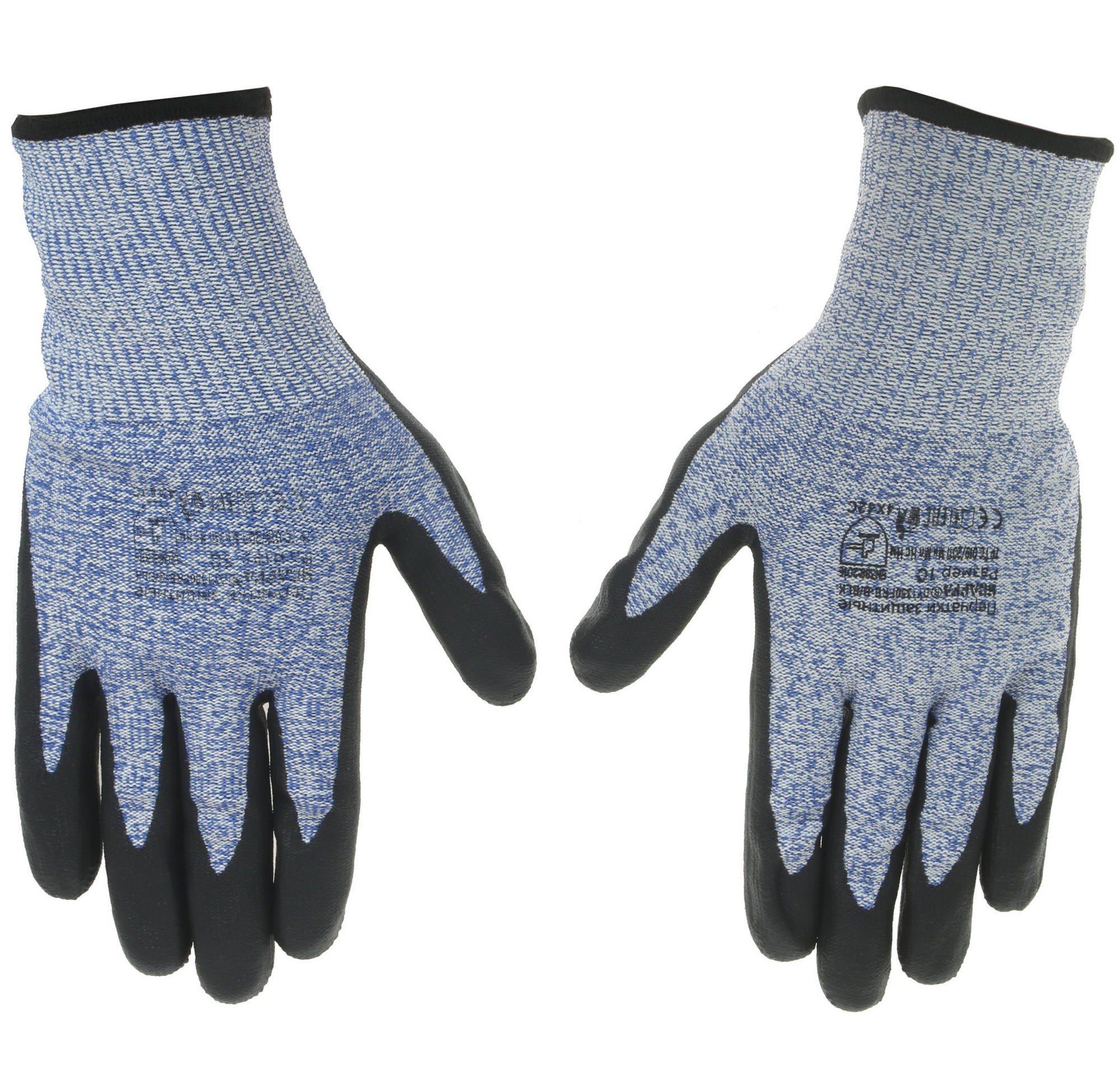 Перчатки трикотажные Scaffa DY1350FRB-B/BLK-10 4811058 STDN-0129314