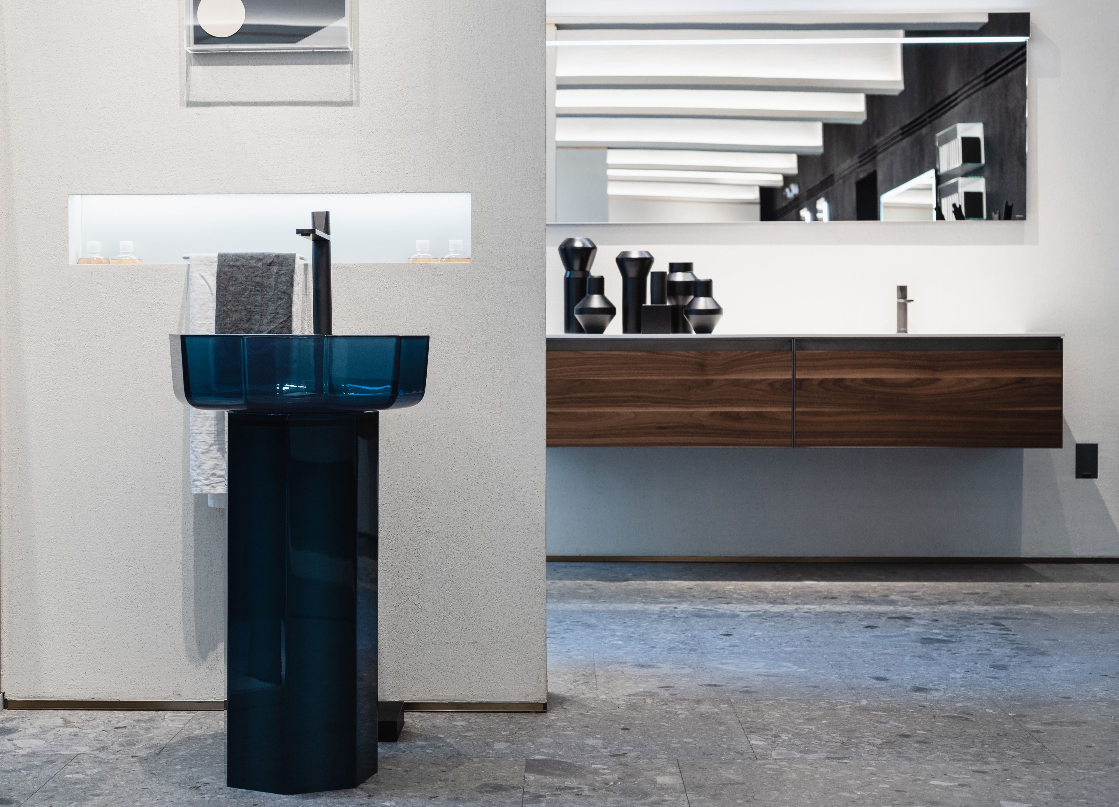 Отдельно стоящая раковина из Cristalmood® Antoniolupi OPALE ARCH-00151854 - Вид №6