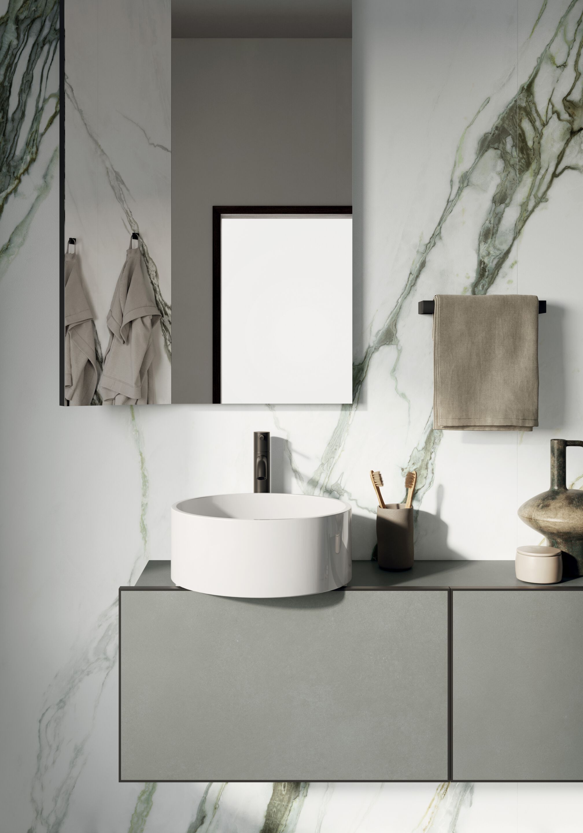 Подвесной умывальник Italgraniti ткацкий станок ARCH-00125625 - Вид №2