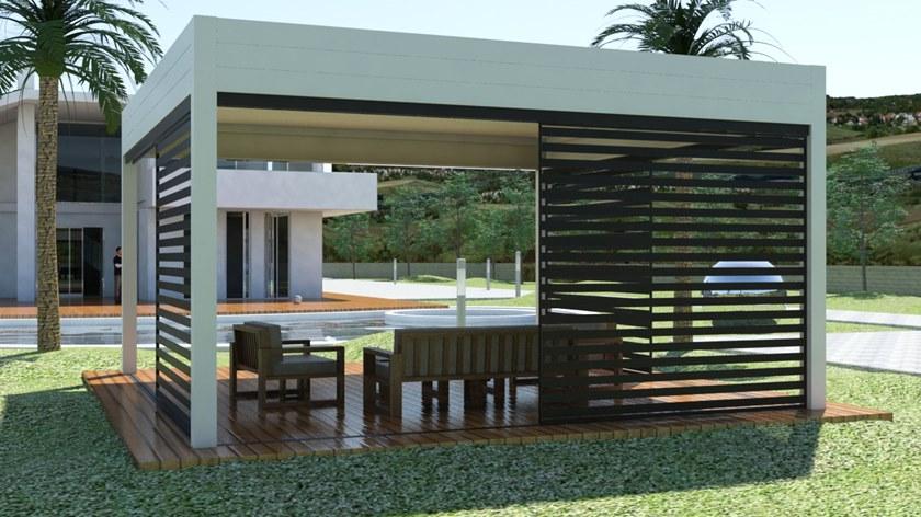 PACUR Раздвижные солнцезащитные ставни  S30-50  - Вид №4