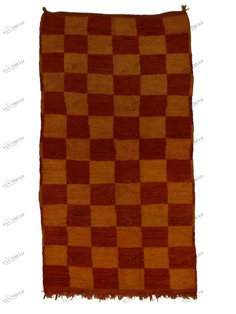 AFOLKI Прямоугольный шерстяной коврик с длинным ворсом и геометрическими мотивами Boujad Taa1016be