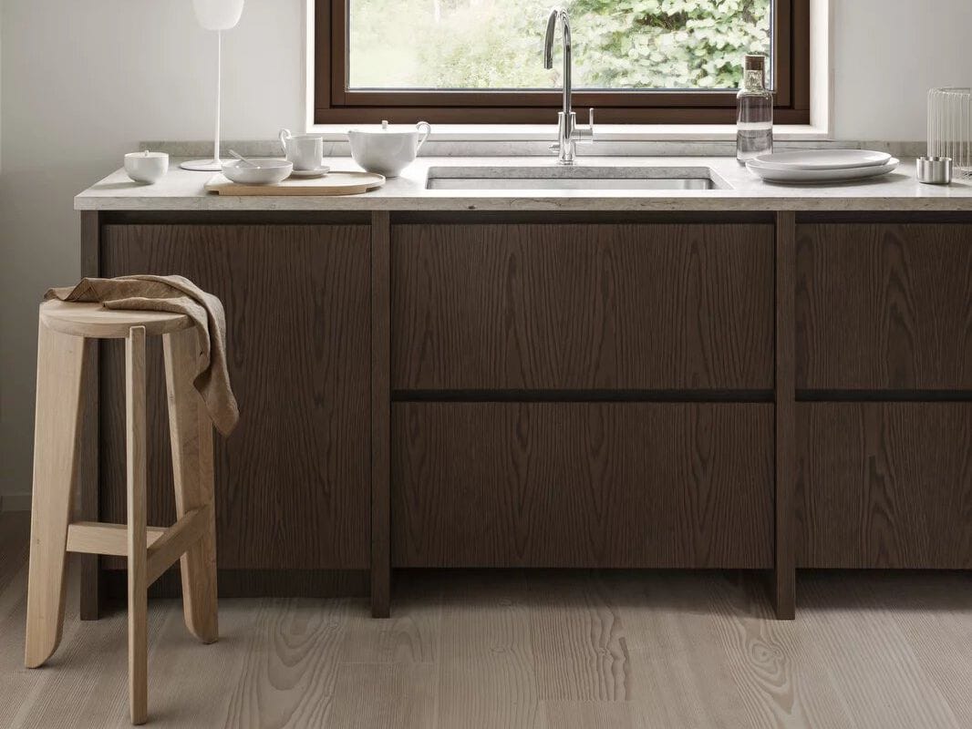 Дубовый барный стул с подставкой для ног blomus Eli ARCH-00056672 - Вид №3