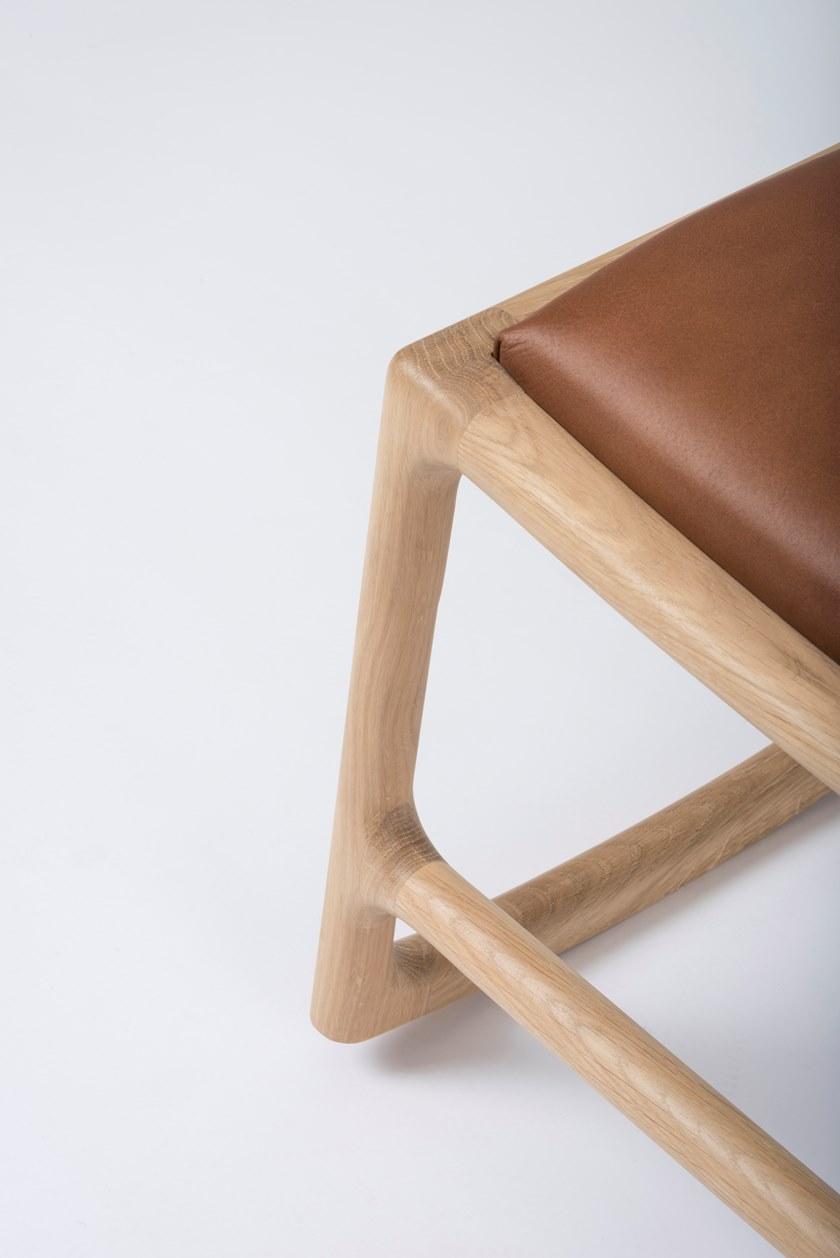 Gazzda Кожаная подножка для санок Fawn 092 - Вид №7