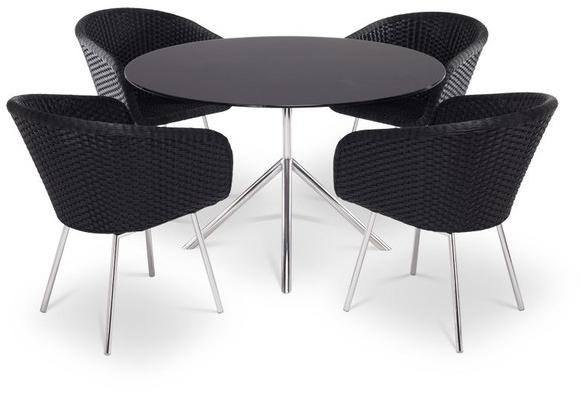 FueraDentro Круглый садовый стол из стали Shell Sdn120 - Вид №1