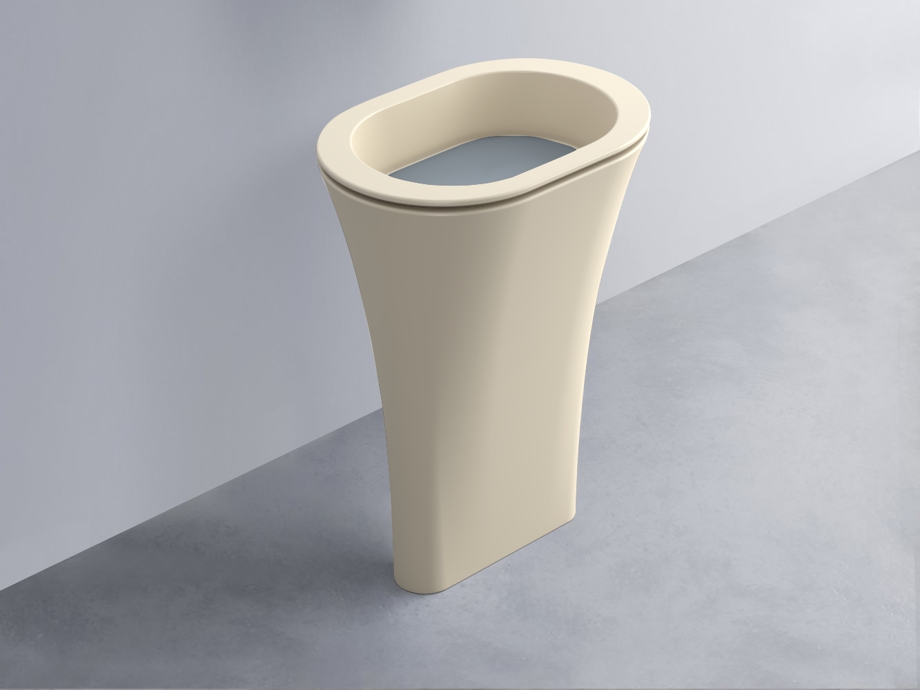 AMLA65-LN+AMPILO-BR+AMCOLO-LN Раковина Amedeo Ovale отдельностоящая cielo Enjoy + Amedeo Ceramica Cielo