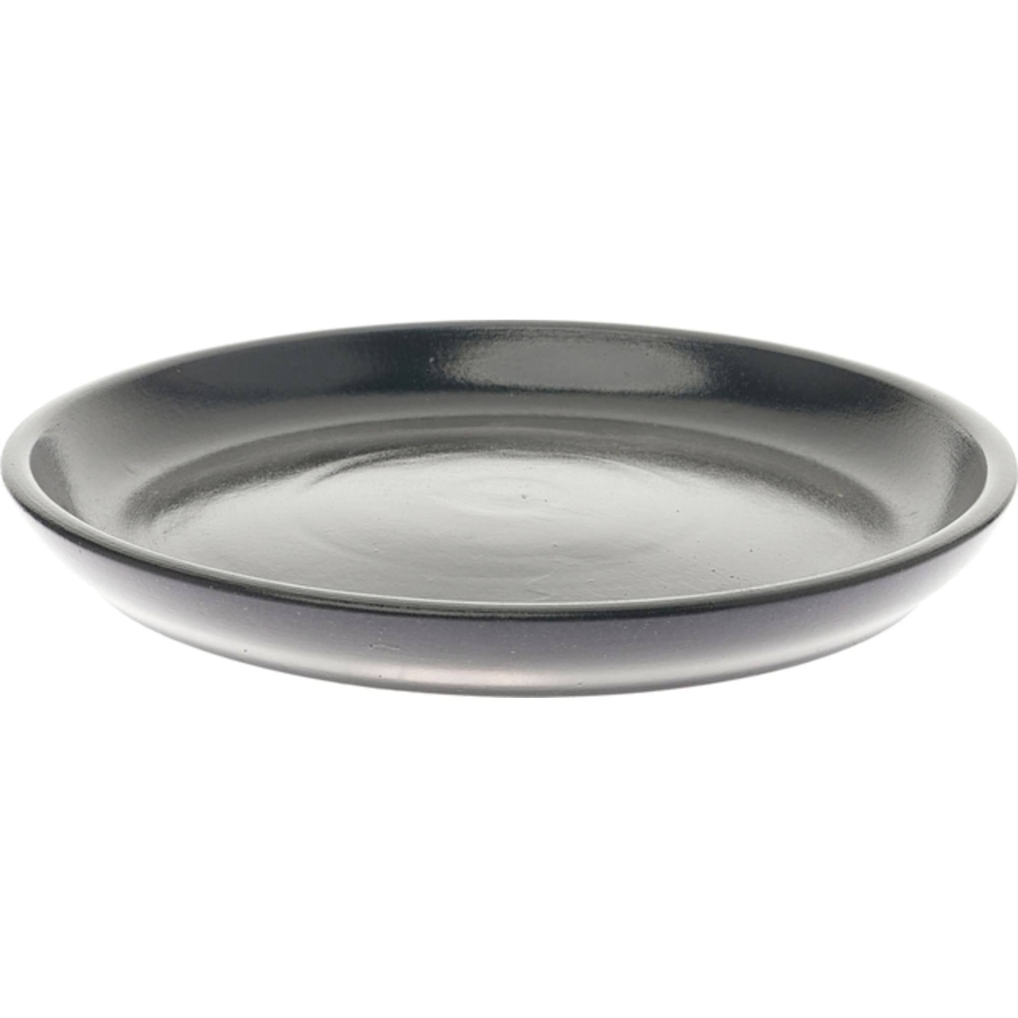 82624777 Поддон для горшка №4 Ø14.5 см, керамика, цвет чёрный Santreyd 