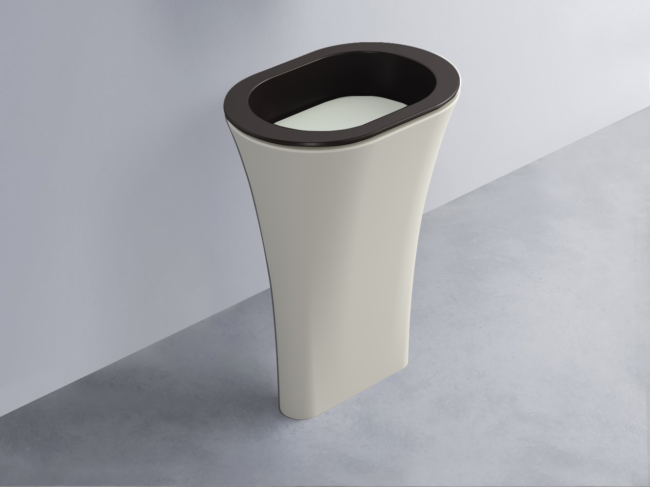 AMLA65-LV+AMPILO-PM+AMCOLO-TL Раковина Amedeo Ovale отдельностоящая cielo Enjoy + Amedeo Ceramica Cielo