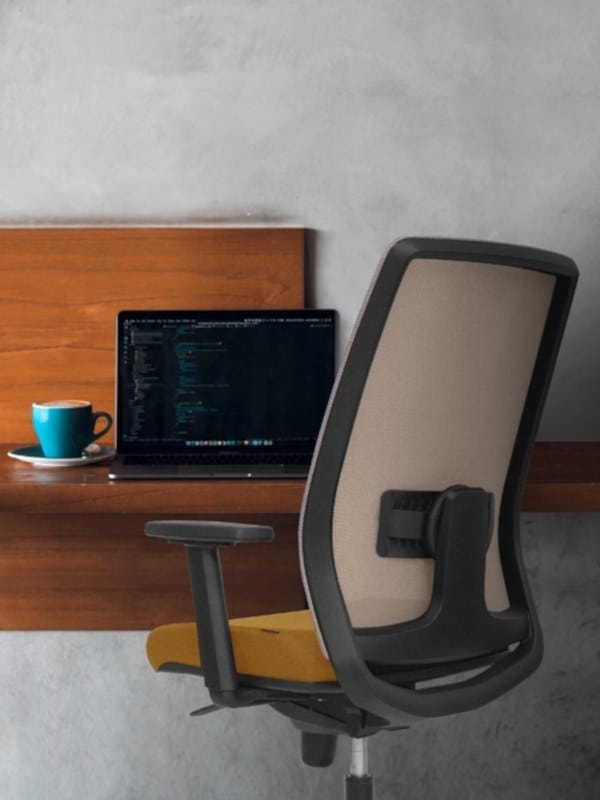 5-спицевое вращающееся офисное кресло Quinti Sedute Honey ARCH-00055407 - Вид №11