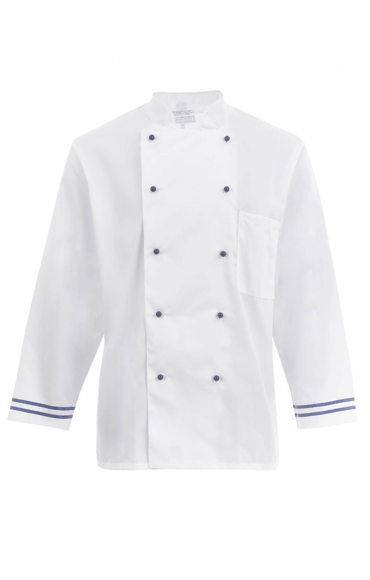 64721 Куртка поварская "Люкс-Лайт" синяя полоска  Повар  размер 60-62/182-188 Спецодежда 