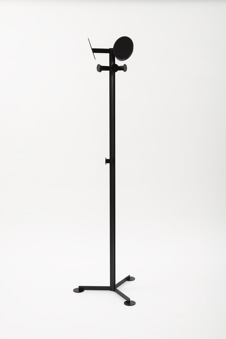 Окрашенная металлическая напольная вешалка с зонтиком Danese Milano Familia ARCH-00116138 - Вид №1