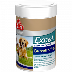 ПР0014601 Пивные дрожжи Excel для кошек и собак 260таб. 8 in 1
