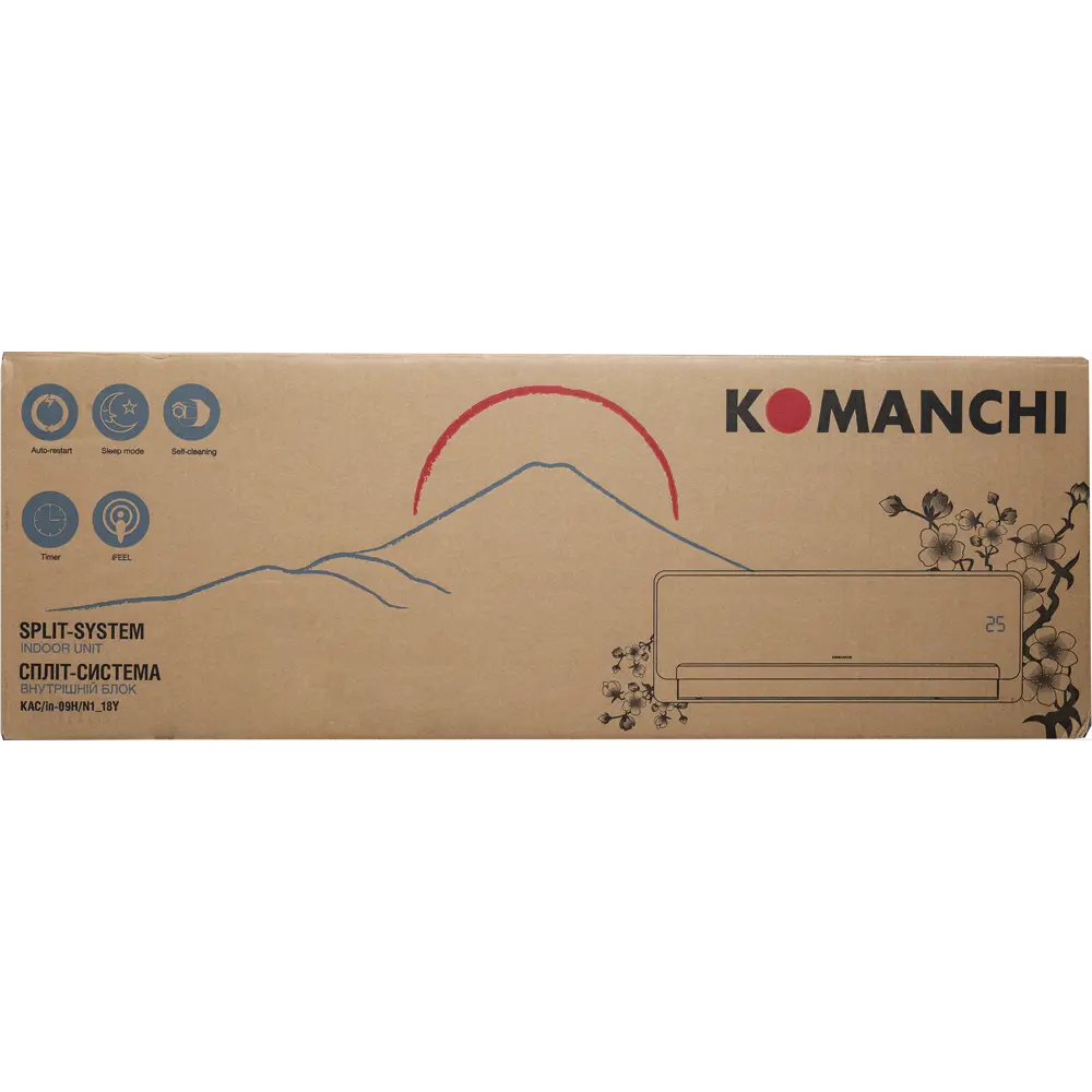 Сплит-система Komanchi KAC-09H/N1_18Y, 9K BTU охлаждение/обогрев STLM-2077116 - Вид №5