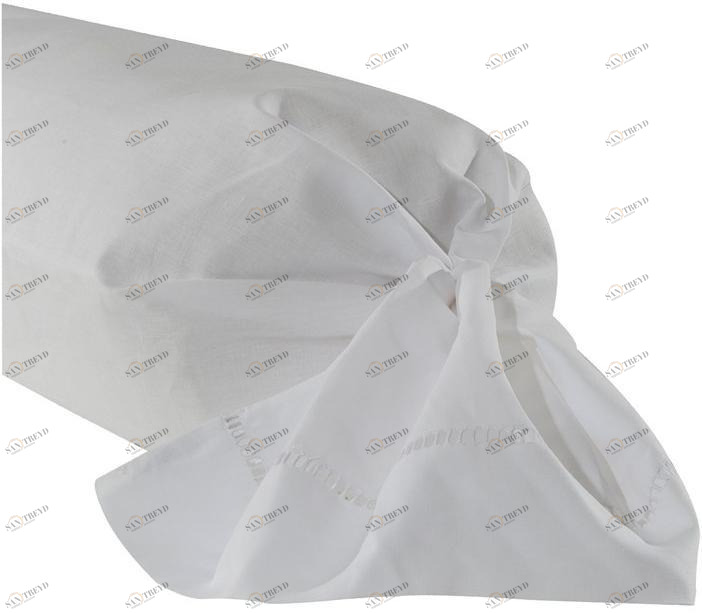 Alexandre Turpault Однотонная цилиндрическая подушка из хлопка и льна Venise sun-id-1494227