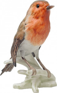 10645350 Goebel Скульптуpа  "Малиновка" Фарфор