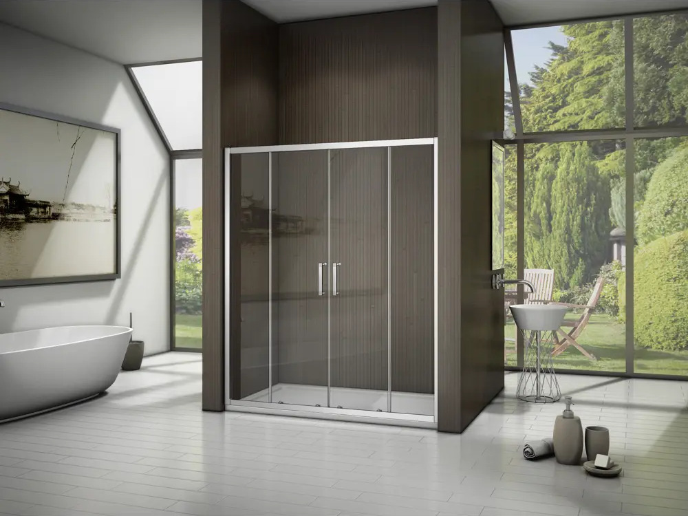 Santreyd Makiato - раздвижное душевое ограждение с двумя дверями 84541153