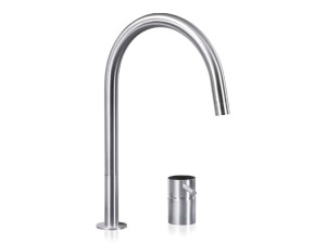 Смеситель для кухни с 2 отверстиями из нержавеющей стали