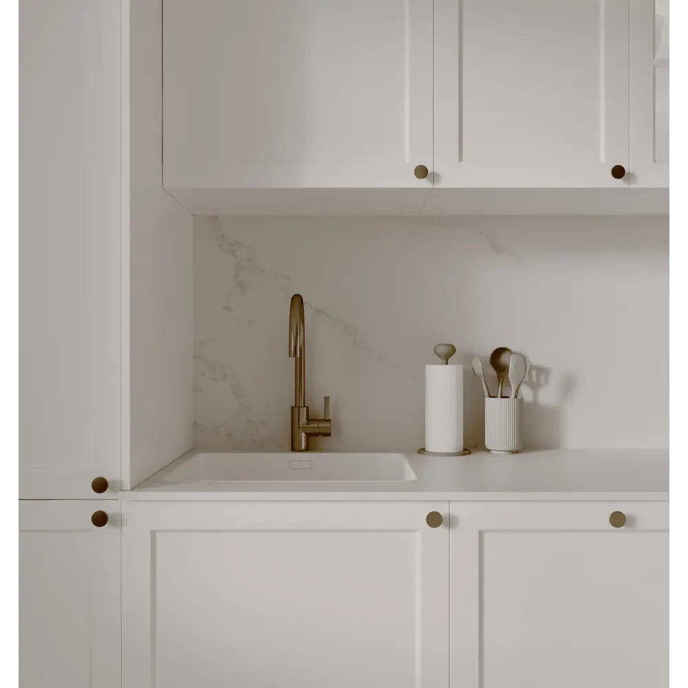 INSPIRE Ручка-кнопка «Аян» золотая для мебели 87837720 STLM-1005441 - Вид №8