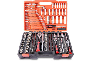 16530416 Набор инструментов 216 предметов 1/2", 3/8", 1/4" K-10216 GOODKING