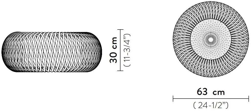 Slamp Светодиодный потолочный светильник из поликарбоната Kalatos sun-id-1426005 - Вид №6