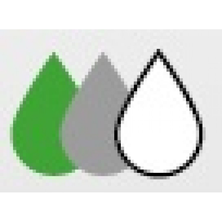 132309 DENOX Бак с крышкой с ручками и 2 зажима для крышки 23 л. Белый  - Вид №2