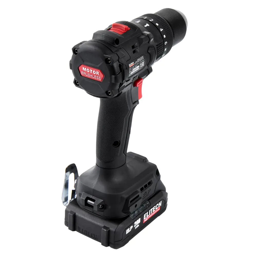 Аккумуляторная дрель-шуруповерт ELITECH HD 20V с двумя скоростями 89375682 STLM-1466981 - Вид №5