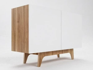 ODESD2 Буфет лакированный с распашными дверцами D