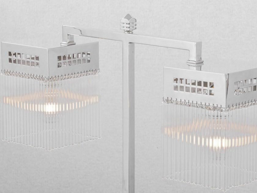 Patinas Lighting Настольная лампа из никеля ручной работы Hoffmann sun-id-1513667 - Вид №1