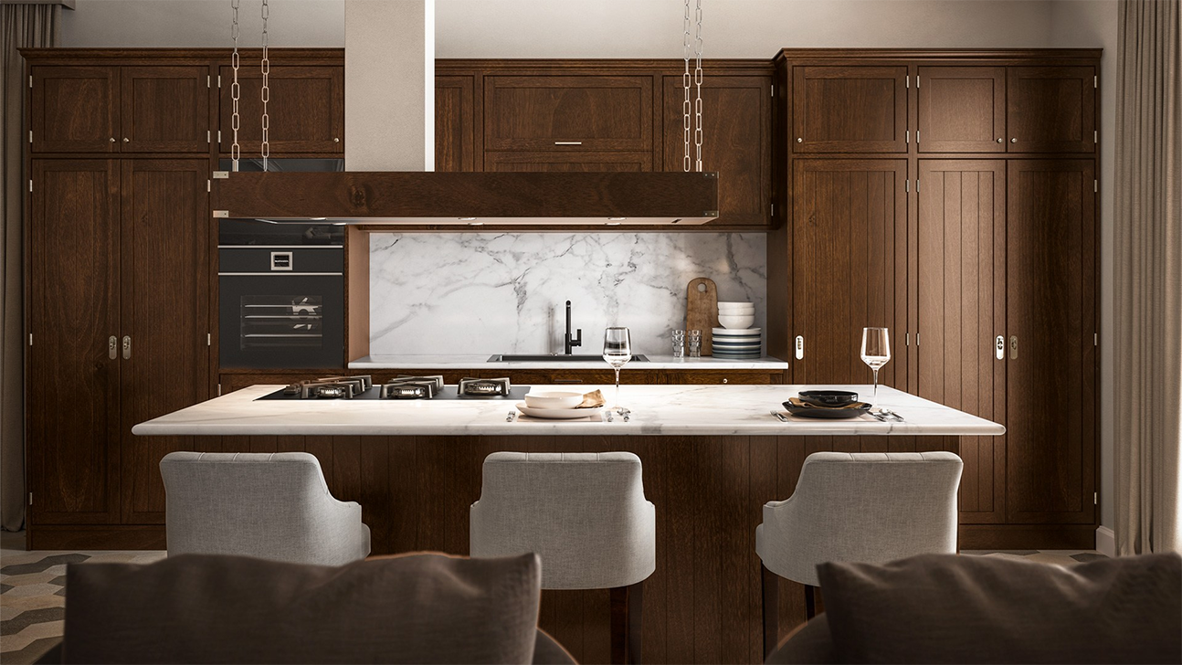 Кухня RIVIERA CAROTI 730+731  - Вид №1