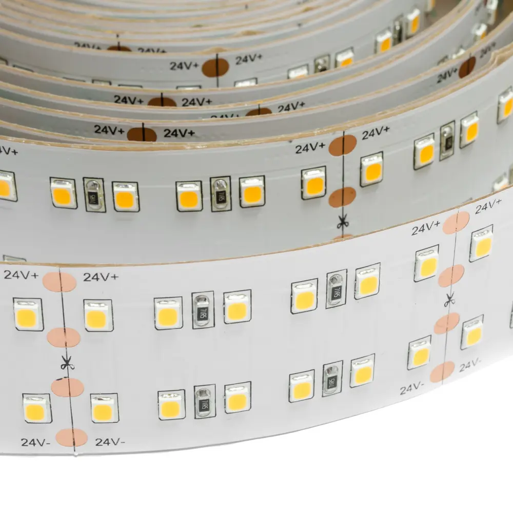 Светодиодная лента Apeyron универсальная SMD 2835 240 диод 42 Вт/м 24 В 30 мм IP20 5 м холодный белый свет 85432803 STLM-2125094  - Вид №2