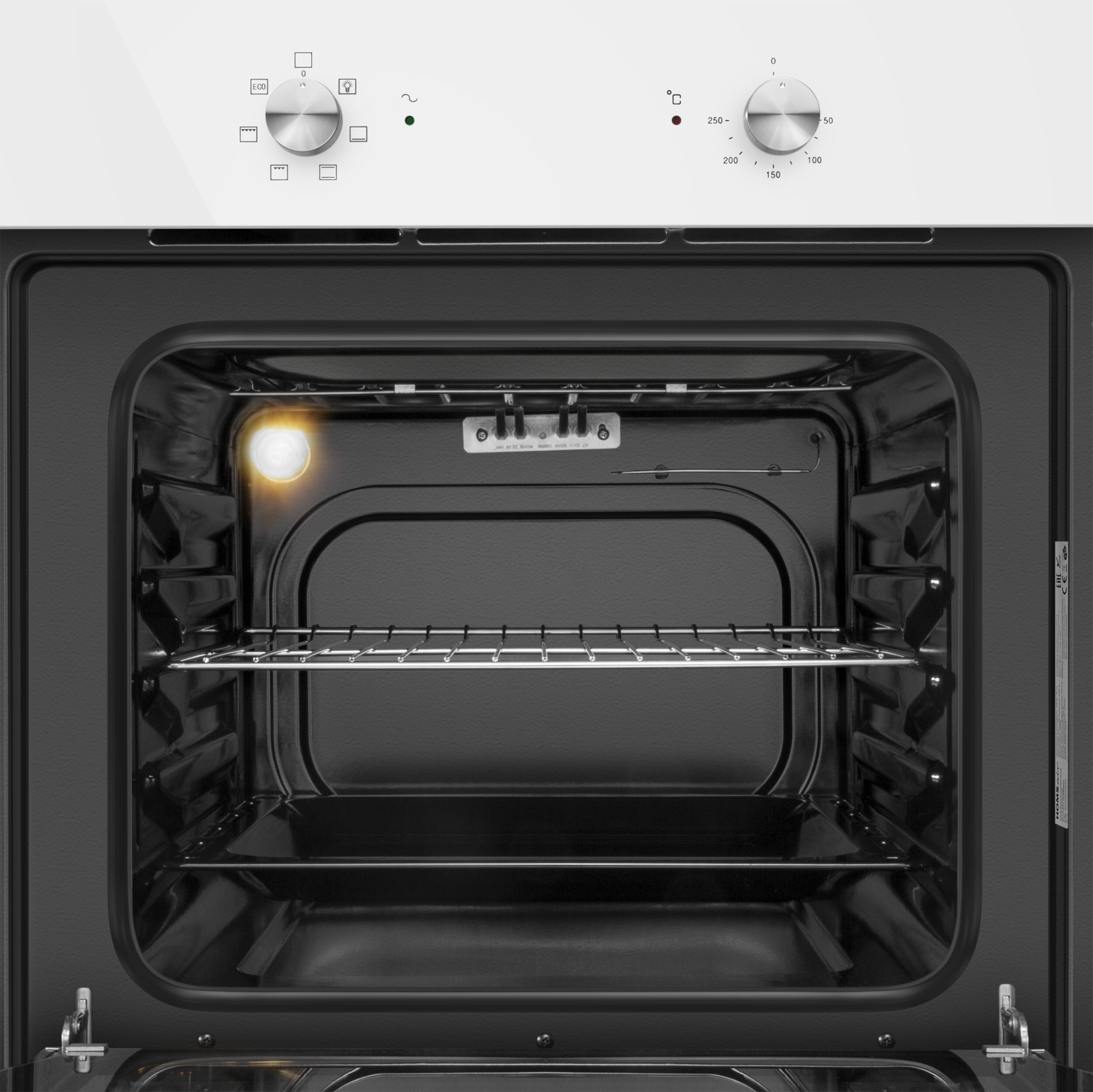 9904439 Электрический духовой шкаф HOMSair OES660WH01 белый STDN-0075247 - Вид №3
