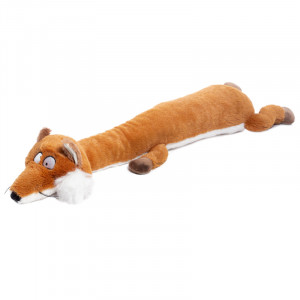 ПР0058998 Игрушка для собак Plush Friendz Лиса с пищалками 62см GIGWI