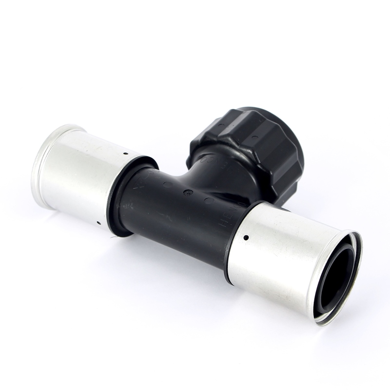 Тройник пресс-В PVDF HENCO 50х1"1/2х50 13PK500850 - Вид №1