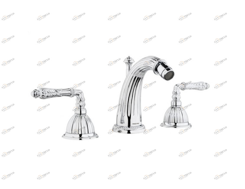 033021.A00.50 Комплект биде с тремя отверстиями Яркий хром Mestre Artica